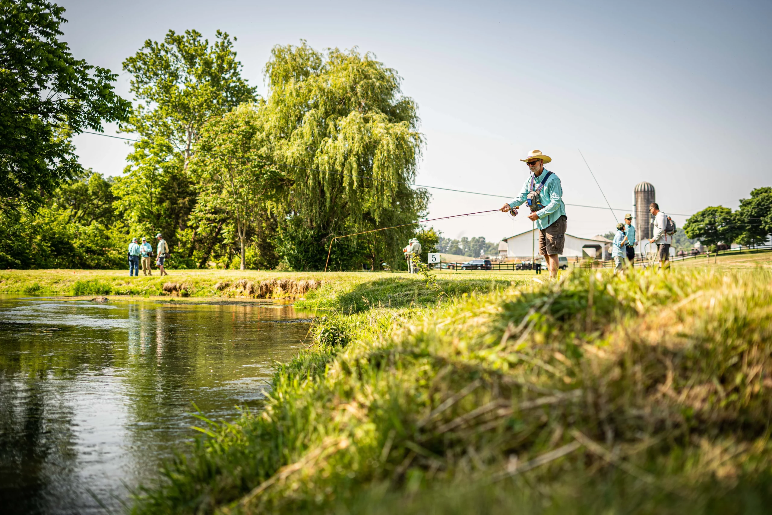A fisherman