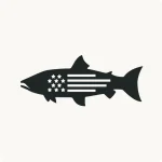 PHW Fish Logo Black on White