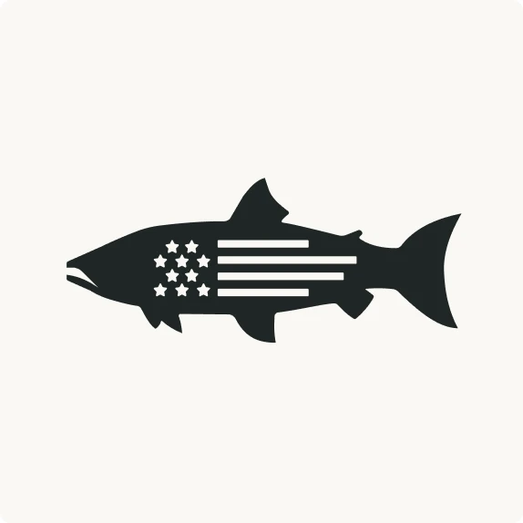 PHW Fish Logo Black on White